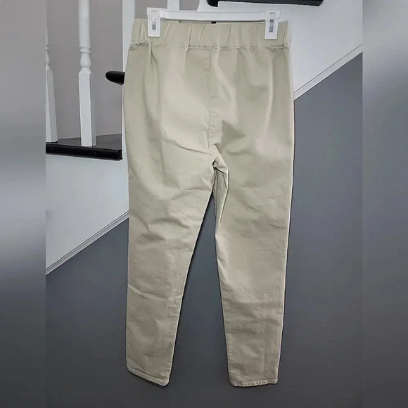 SOFT SURROUNDINGS Womens Ponte Slim Pull On Pants Small 4-6 Comfy Preppy - Picture 4 of 6